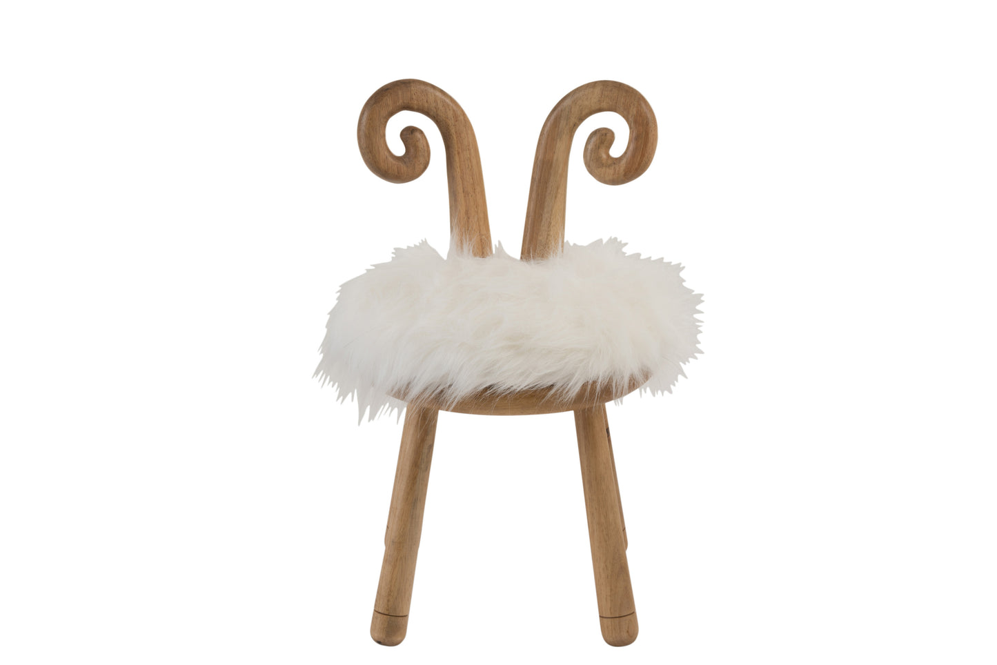 Chair Ear Sheep Wood Natural 