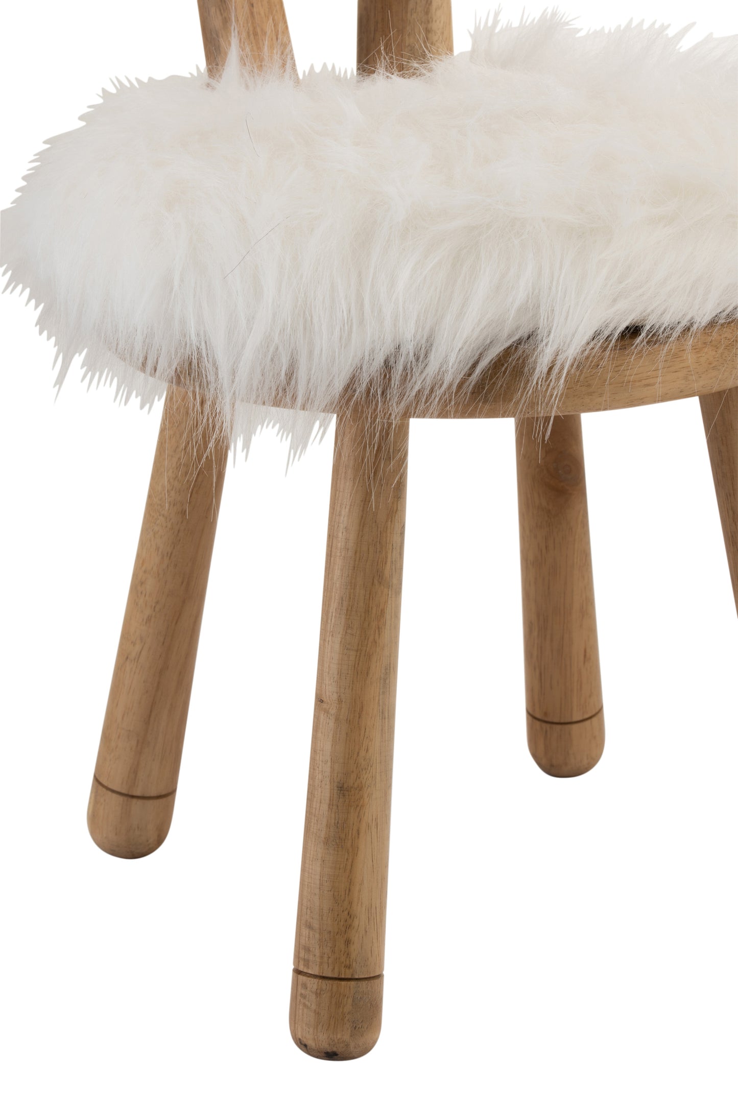 Chair Ear Sheep Wood Natural 