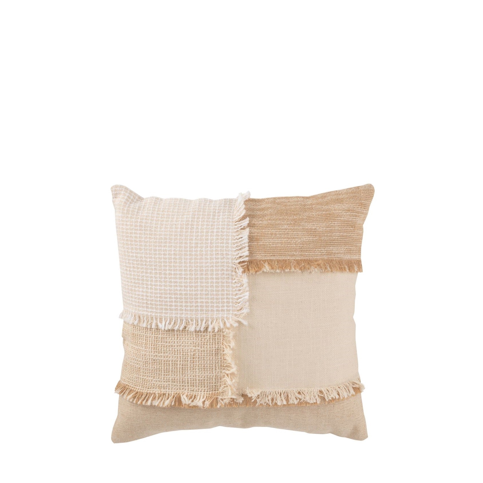 Kussen Ying Katoen Wit/Beige