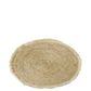 Placemat Kwastjesband Mais Schil/Katoen Beige Wit