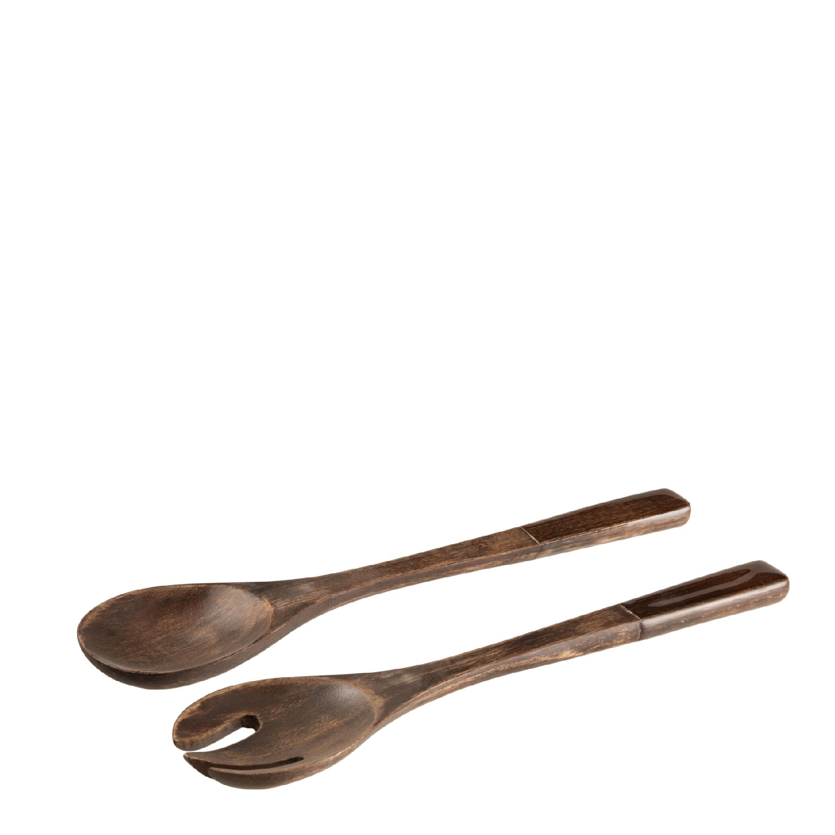 Set Van 2 Keukengerei Mango Bruin servies bestek felika