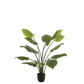 Taro Kunstplant Wild In Pot Plastiek Groen Large Kunstplanten