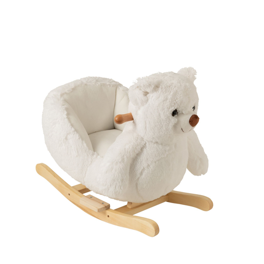 Swing Bear Plush White 